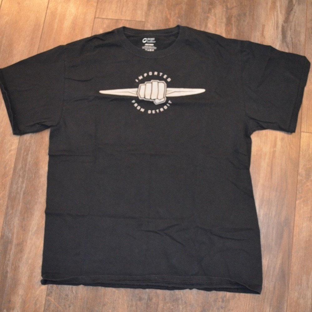 Black T-Shirt - Imported from Detroit - Picture 3 of 3